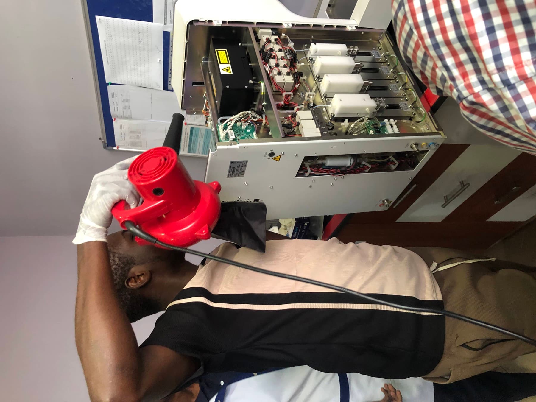 Laboratory equipment detail