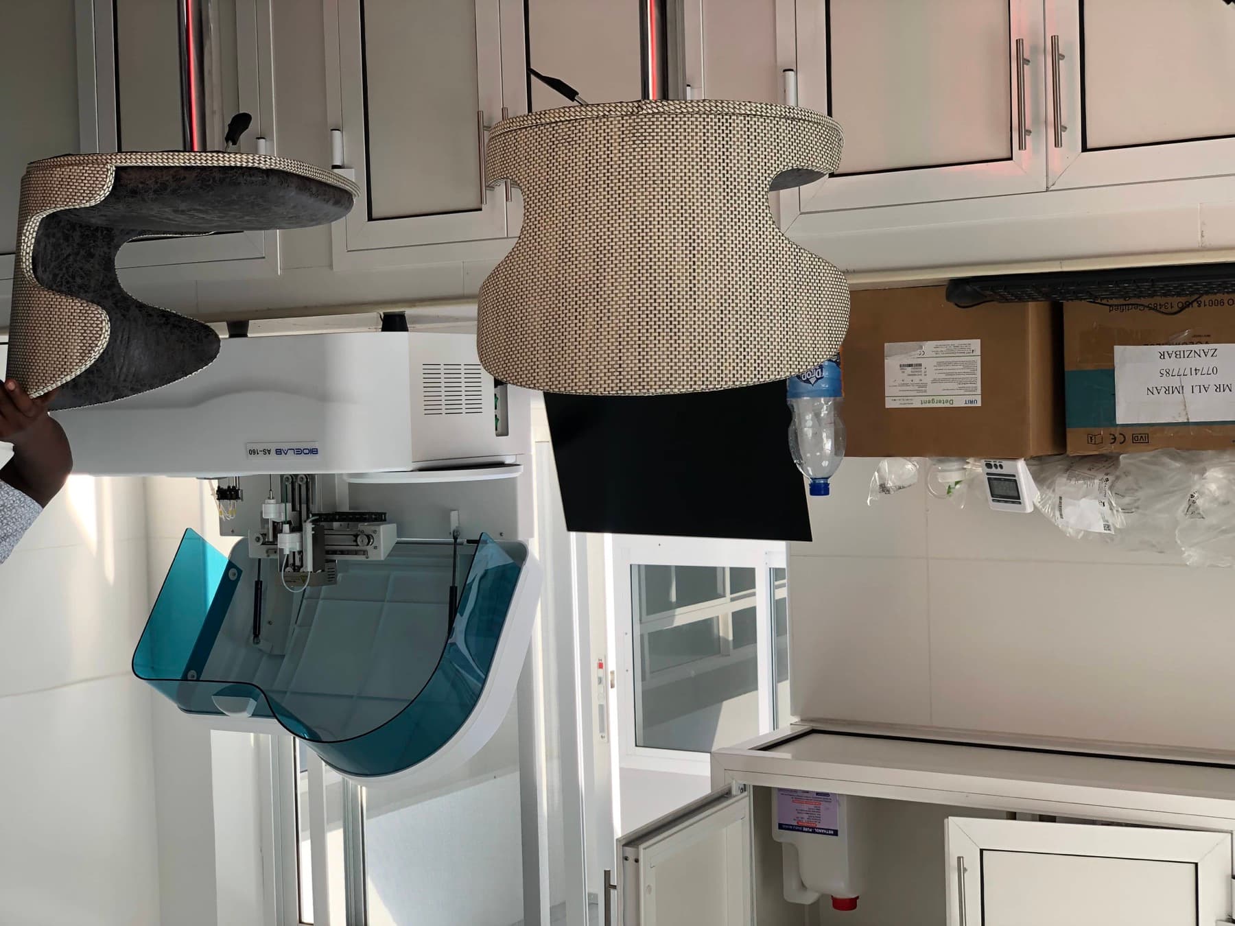 Healthcare equipment station