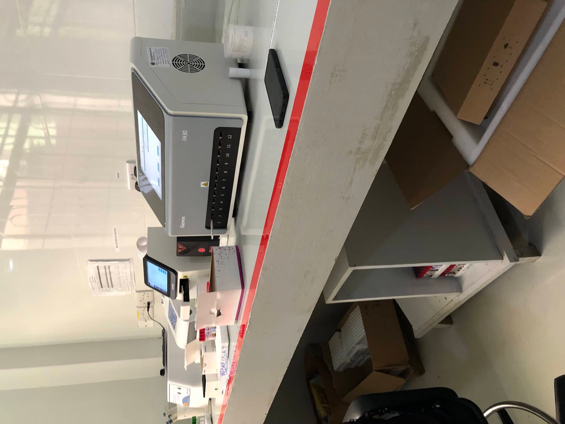 Genrui FA30 analyzer installed in a clinical laboratory